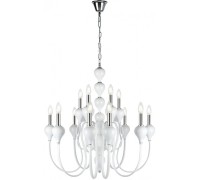 Подвесная люстра Lady 88003-8+4 WH iLamp