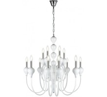 Подвесная люстра Lady 88003-8+4 WH iLamp