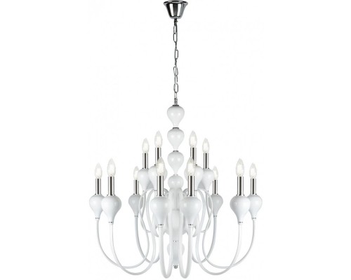 Подвесная люстра Lady 88003-8+4 WH iLamp