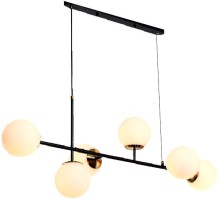 Подвесной светильник Golden 9136P/6 BK-WH iLamp