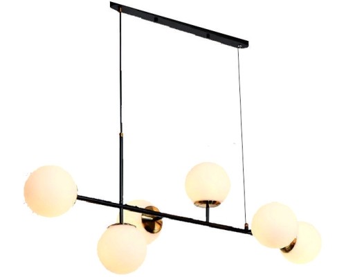 Подвесной светильник Golden 9136P/6 BK-WH iLamp
