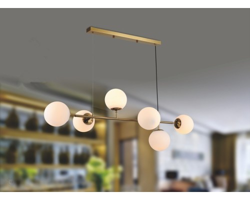 Подвесной светильник Golden 9136P/6 GL-WH iLamp