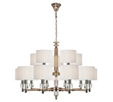 Подвесная люстра Alexa P2404-10+5 Nickel iLamp