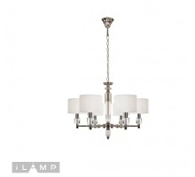 Подвесная люстра Alexa P2404-6 Nickel iLamp