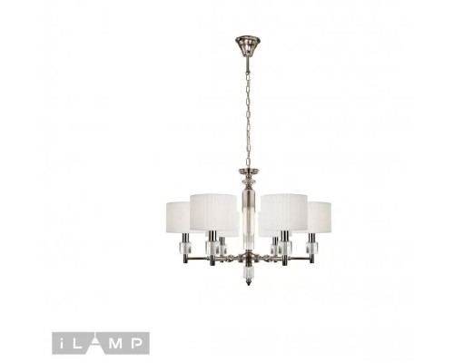 Подвесная люстра Alexa P2404-6 Nickel iLamp
