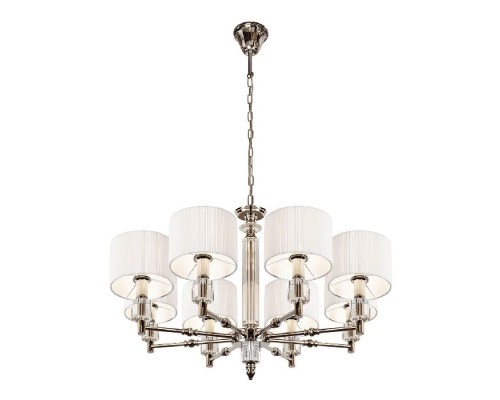 Подвесная люстра Alexa P2404-8 Nickel iLamp