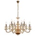 Подвесная люстра Mercury P9448-10+5 Gold iLamp