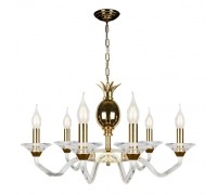 Подвесная люстра Flo YT2049-6 GD+Cear iLamp