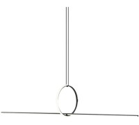 Подвесной светильник Zoom 10339P/A2-35W-3000K BK-WH iLedex