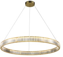 Подвесной светильник Woodstock 10920P/1-38W-3000K-D1000 GL-CL iLedex