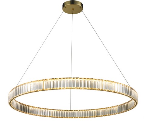 Подвесной светильник Woodstock 10920P/1-38W-3000K-D1000 GL-CL iLedex