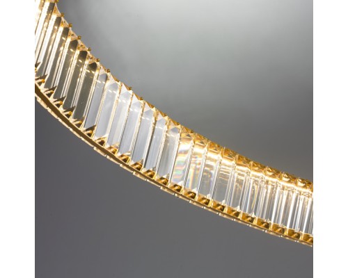 Подвесной светильник Woodstock 10920P/1-38W-3000K-D1000 GL-CL iLedex