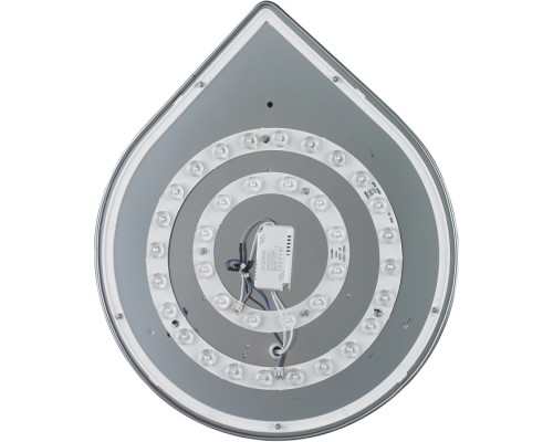 Настенный светильник Omega 6008W-18W-3000K WH-GL iLedex