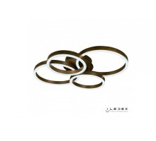 Потолочная люстра Ring-New 6815-300/400-X-T Coffee iLedex