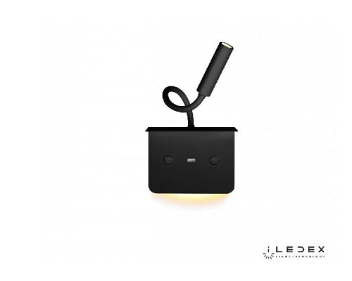 Бра Support 7031C BK iLedex