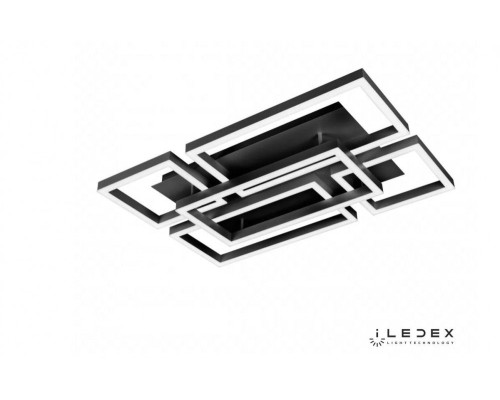 Потолочная люстра Grace 8139-500X250+250-X-T BK iLedex