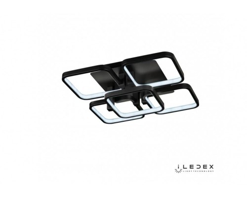 Потолочная люстра Satellite 8153-4+1-X-T BK iLedex