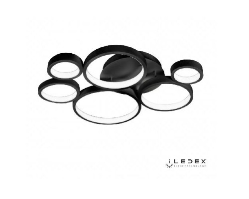 Потолочная люстра Ring Star 9004-6-X-T BK iLedex