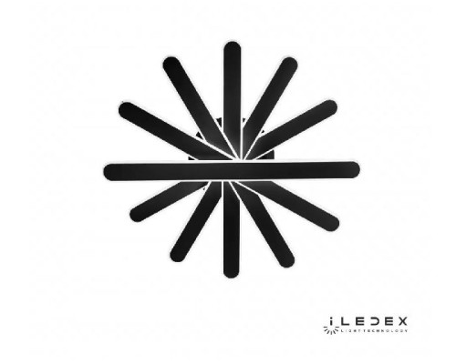 Потолочная люстра Twinkle 9043-6-X-T BK iLedex