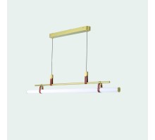 Подвесной светильник Zoom 9498P-46W-3000K GL-BR-WH iLedex