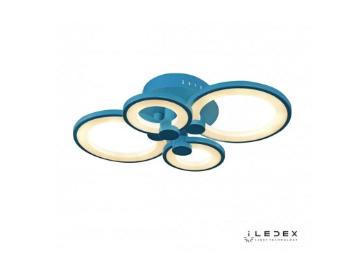 Потолочная люстра Ring A001/4 BLUE iLedex