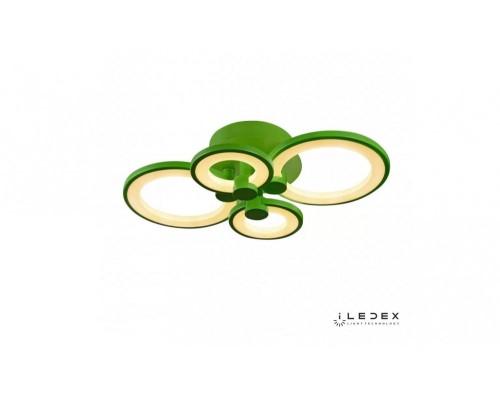 Потолочная люстра Ring A001/4 Green iLedex