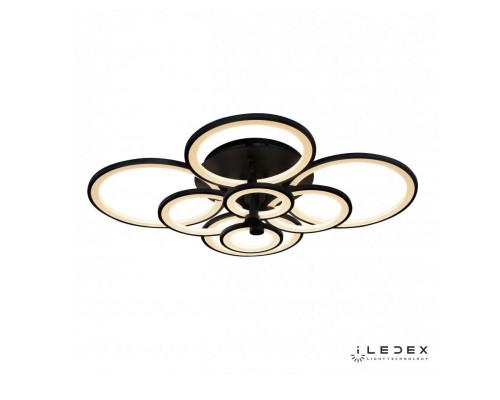 Потолочная люстра Ring A001/8 BK iLedex