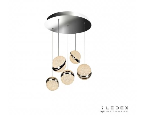 Подвесной светильник Crystal Ball C4474-5R CR iLedex
