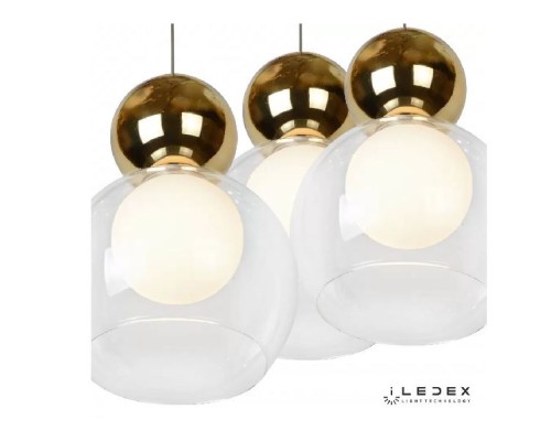 Подвесной светильник Blossom C4476-3R GL iLedex