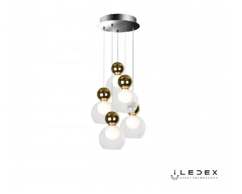 Подвесной светильник Blossom C4476-5R GL iLedex