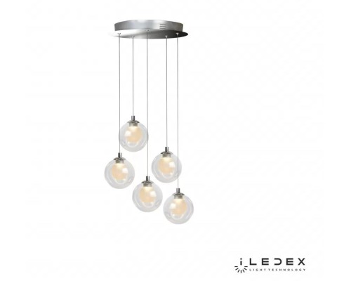 Подвесной светильник Epical C4492-5R CR iLedex
