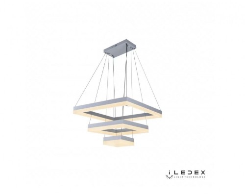 Подвесной светильник Twins D0319-3 (200x400x600) WH iLedex