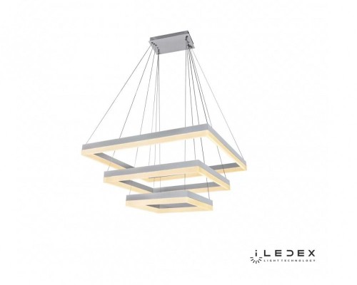 Подвесной светильник Twins D0319-3 (400x600x800) WH iLedex