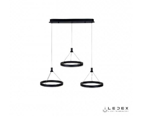 Подвесной светильник Libra D075-3 BK iLedex