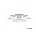 Потолочная люстра Jomo FS-014-X9 108W WH iLedex