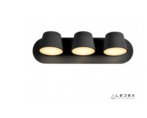 Спот Flexin W1118-3AS BK iLedex