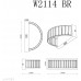Настенный светильник Woodstock W2114 BR iLedex