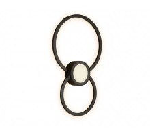 Настенно-потолочный светильник Galaxy X046124 24W 3000K BK iLedex