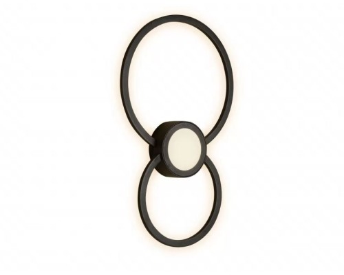 Настенно-потолочный светильник Galaxy X046124 24W 3000K BK iLedex