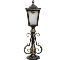 Наземный фонарь Квадро 26-001-ЧЗ Кузнечное дело