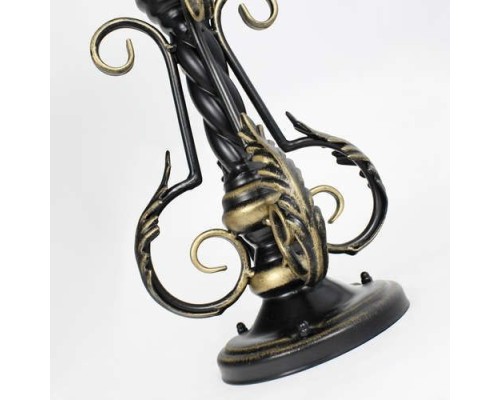 Наземный фонарь Квадро 26-001-ЧЗ Кузнечное дело