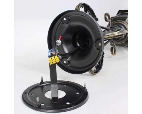 Наземный фонарь Квадро 26-001-ЧЗ Кузнечное дело