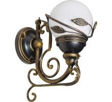 Настенный фонарь уличный Галактика 30-002-ЧЗ Кузнечное дело