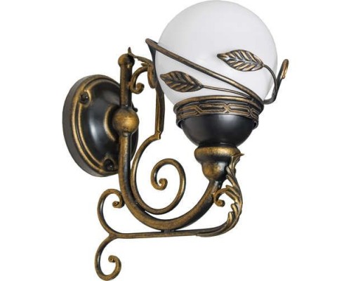 Настенный фонарь уличный Галактика 30-002-ЧЗ Кузнечное дело