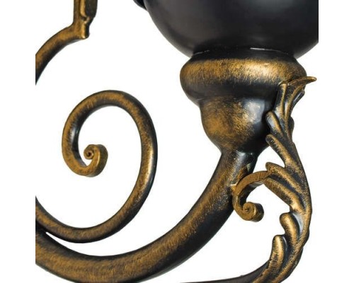 Настенный фонарь уличный Галактика 30-002-ЧЗ Кузнечное дело