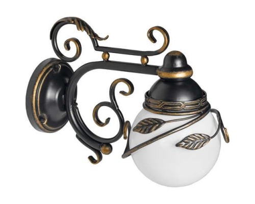 Настенный фонарь уличный Галактика 31-002-ЧЗ Кузнечное дело