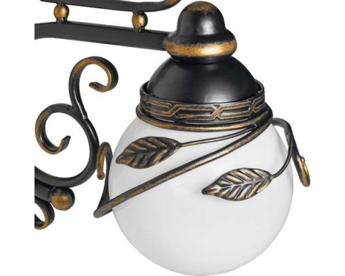 Настенный фонарь уличный Галактика 31-002-ЧЗ Кузнечное дело