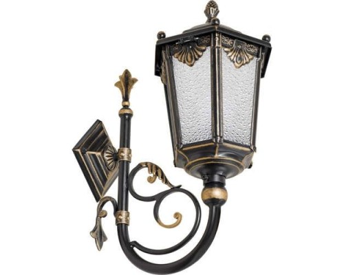 Настенный фонарь уличный Ретро 34-001-ЧЗ Кузнечное дело