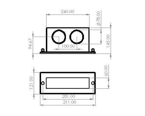 Архитектурная подсветка Дартмур 290-12/gr Русские фонари