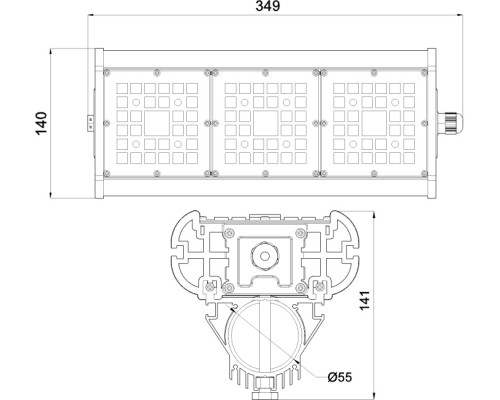 Уличный консольный светильник Галеон 31 CB-C0321041 Светон